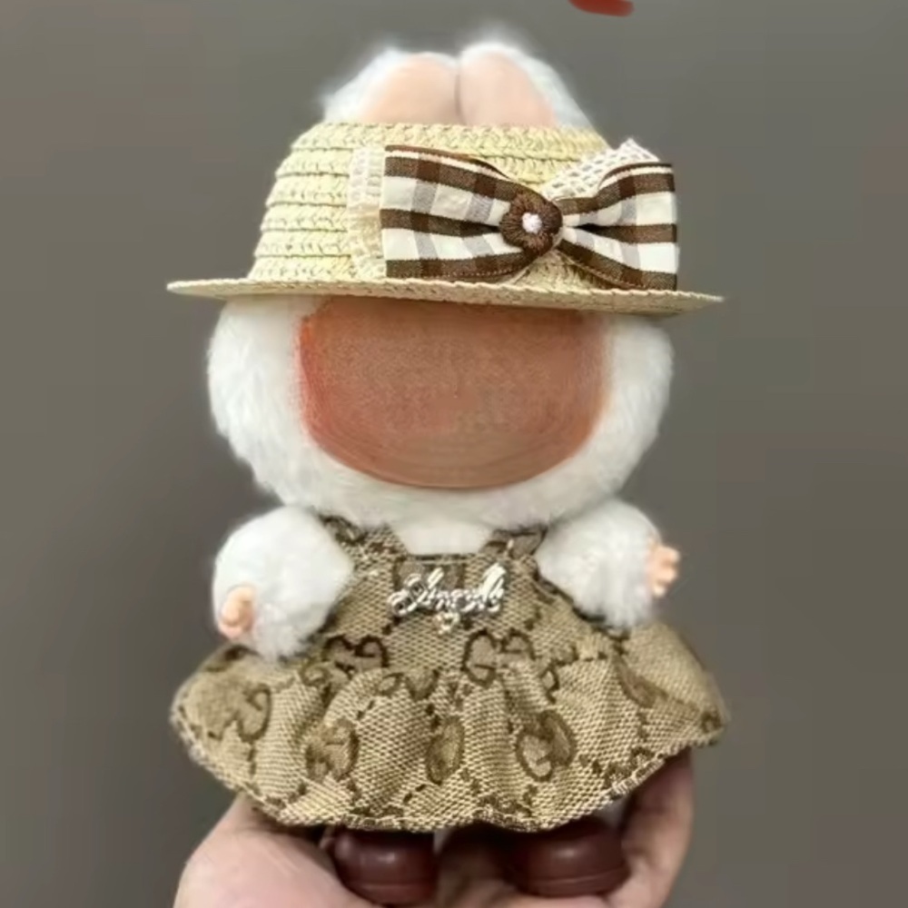 Labubu Gucci 2 Piece Set - Dress and Hat